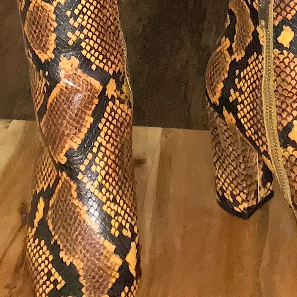 Steve Madden - Faux Snake Bootie - Picture 1 of 5